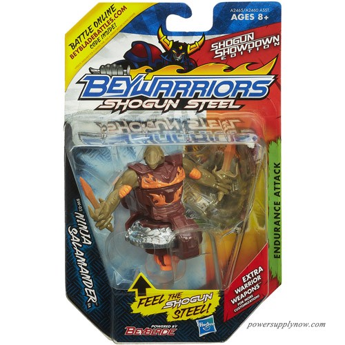Beyblade Shogun Steel Beywarriors Bw 02 Ninja Salamander Battler